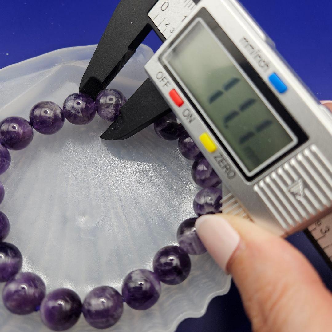 ケープアメジスト ブレスレット ② 11mm