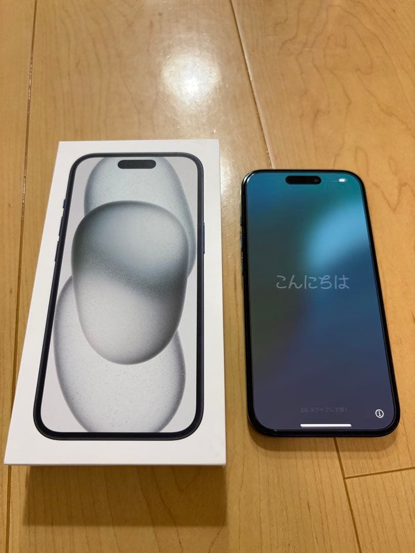 Apple iPhone 15 128GB 本体 充電ケーブル付き
