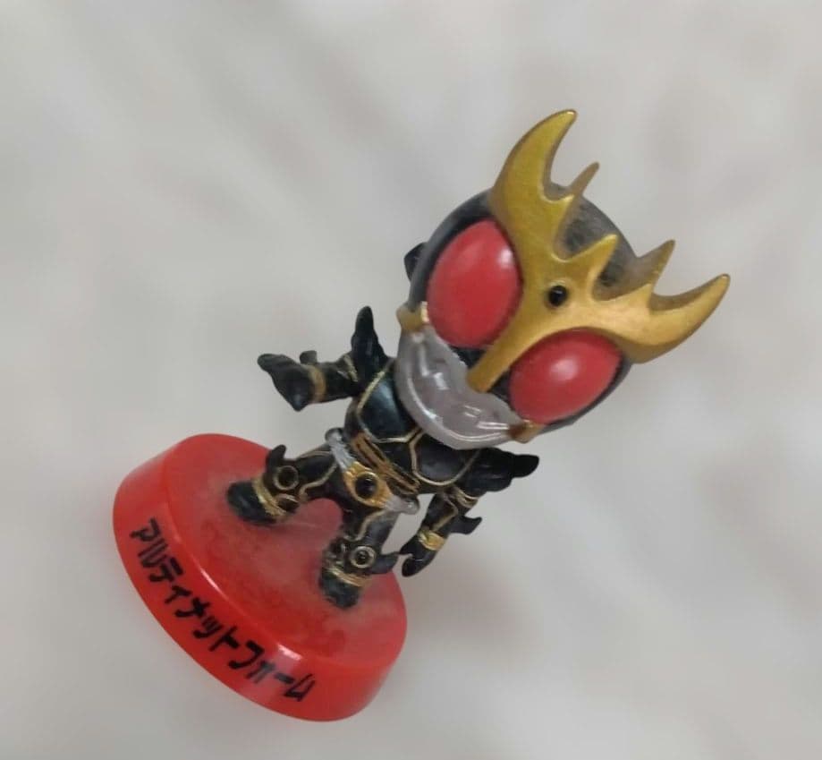 希少品　平成仮面ライダー　首ふりマスコット　フィギュア　最強フォーム　トイフル