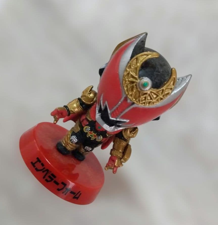 希少品　平成仮面ライダー　首ふりマスコット　フィギュア　最強フォーム　トイフル