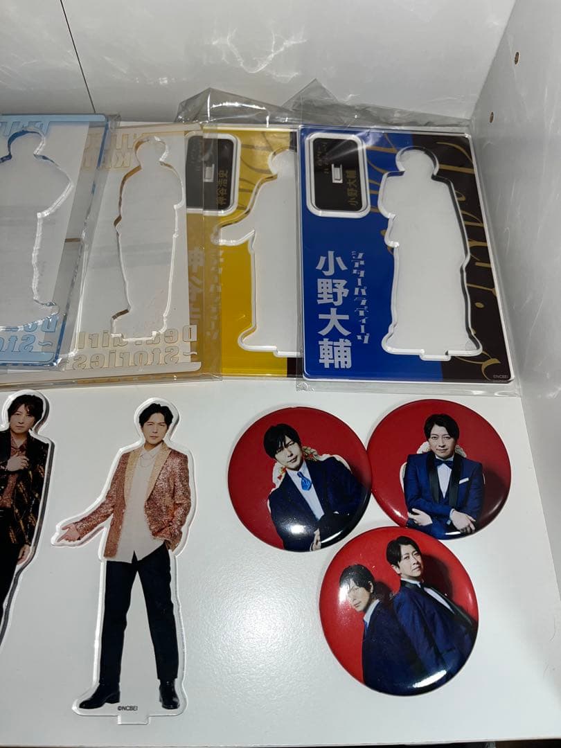 神谷浩史 小野大輔 アクスタ、缶バッチ