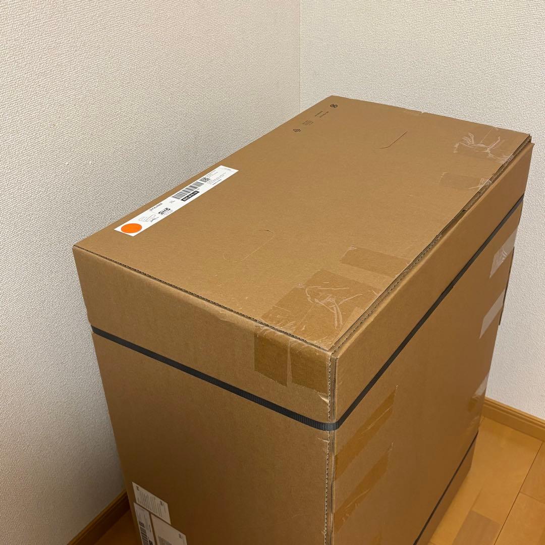 ［新品◎◆未開封］イケア 回転パーソナルチェア ディヴリンゲ オレンジ 椅子