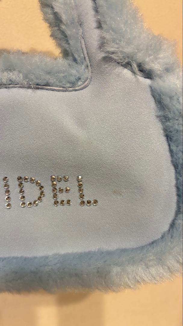 SNIDEL ハローキティ バッグ ブルー　チャームなし