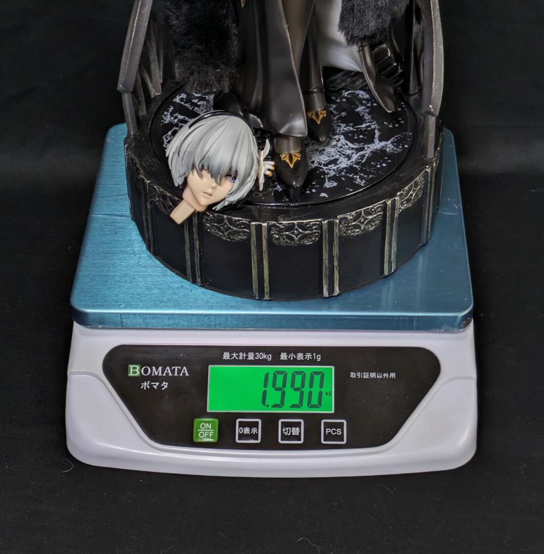 ニーアオートマタ 2B ドレス 姿見 頭部２種　完成品フィギュア　ミラーベース