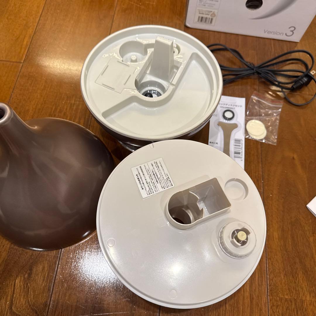 middle colors 加湿器　ブラウン　ハイブリッド式加湿器
