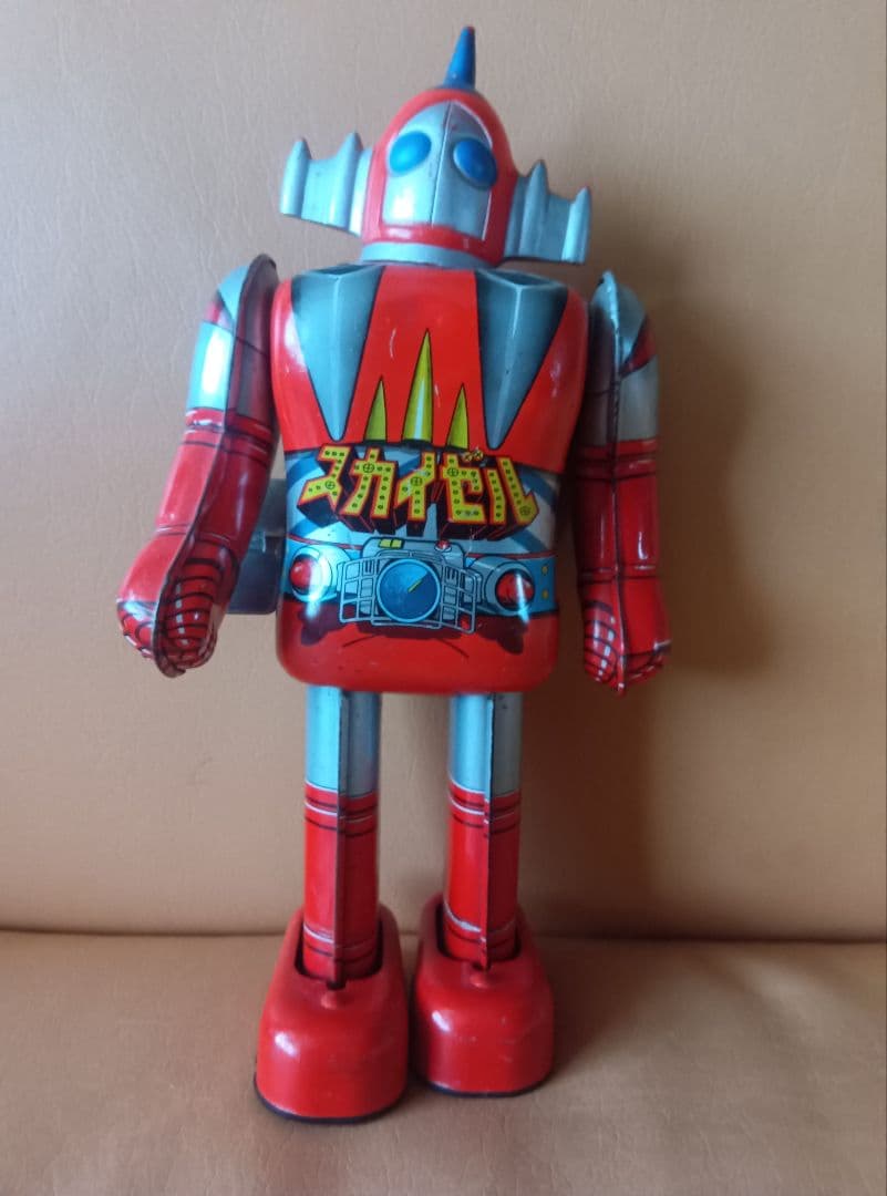 【極美品/当時物】ポピー 宇宙鉄人キョーダイン ブリキ 2体セット 1976年