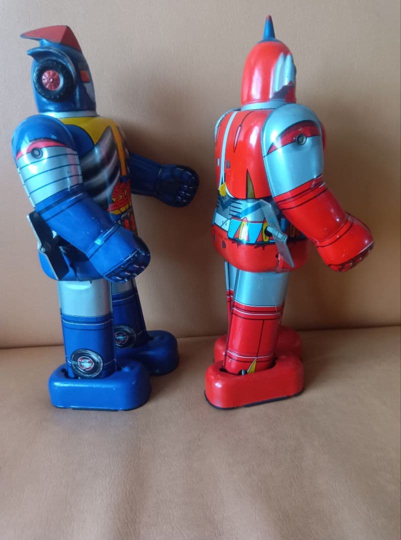 【極美品/当時物】ポピー 宇宙鉄人キョーダイン ブリキ 2体セット 1976年