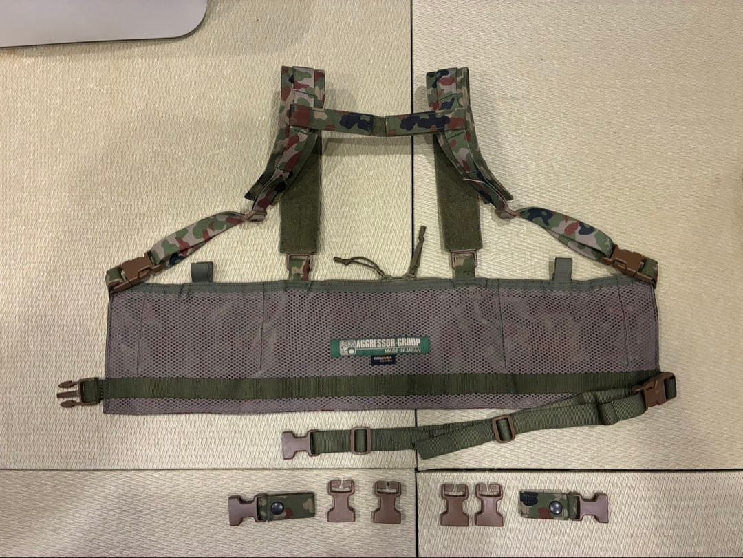 AGGRESSOR GROUP ベースパネルチェストリグ 陸自迷彩