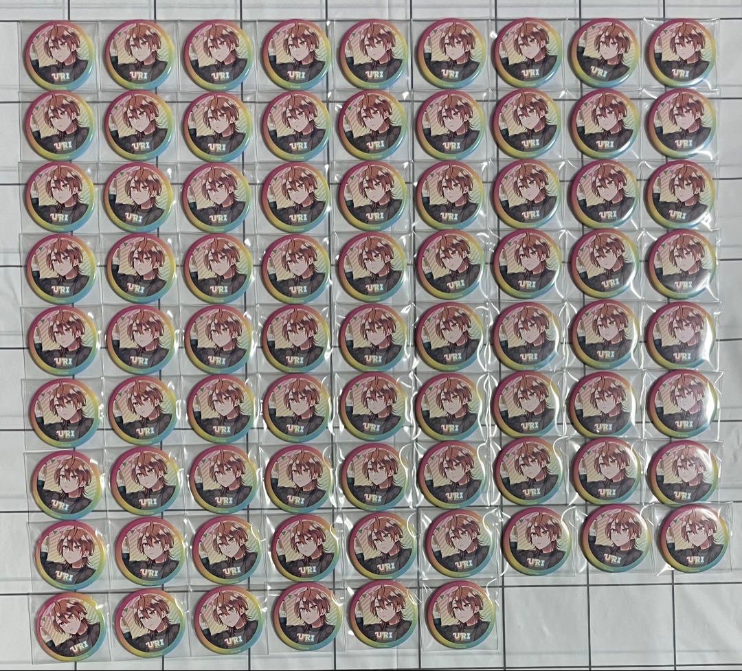 からぴち うり ぷぴぱ 缶バッジ