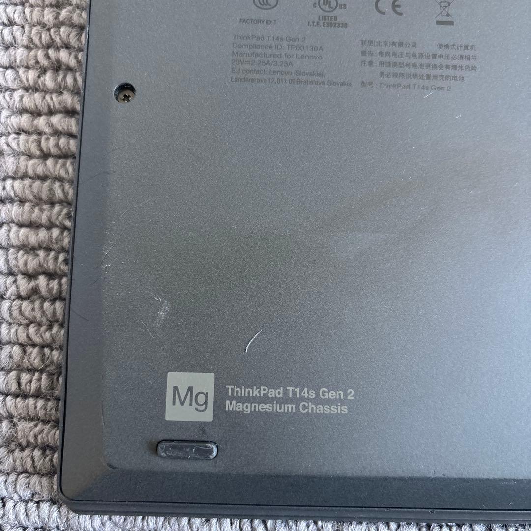 lenovo thinkpad T14s Gen 2 i7-1185G7 タッチ