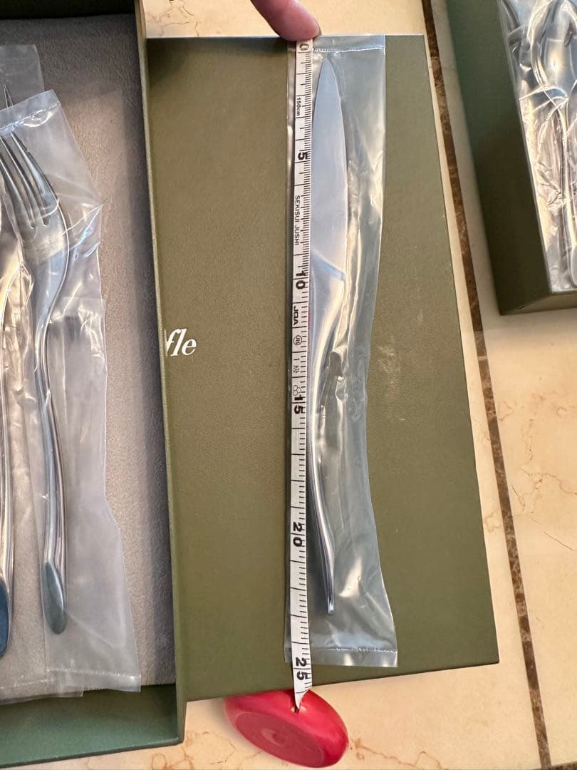 Christofle カトラリー2セット　新品未開封