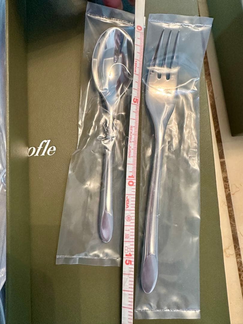 Christofle カトラリー2セット　新品未開封