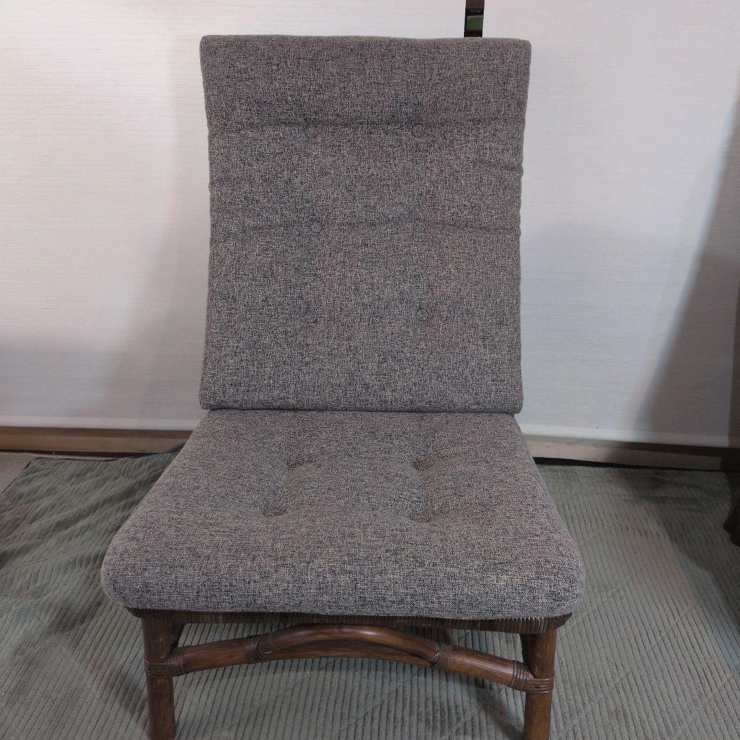 【引き取り価格】カザマ ニューブルック ラタンソファ3人掛け＋ガラステーブル