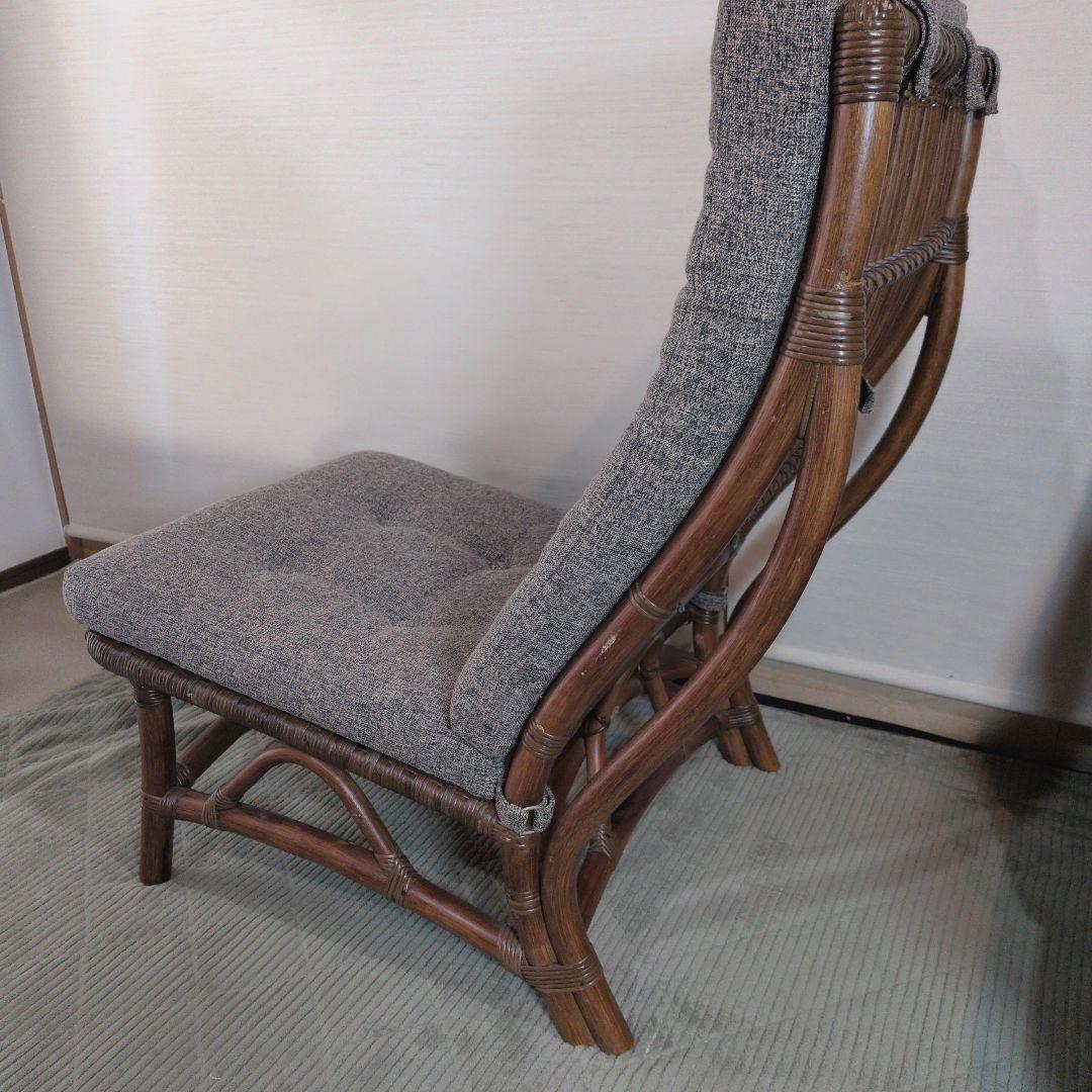 【引き取り価格】カザマ ニューブルック ラタンソファ3人掛け＋ガラステーブル