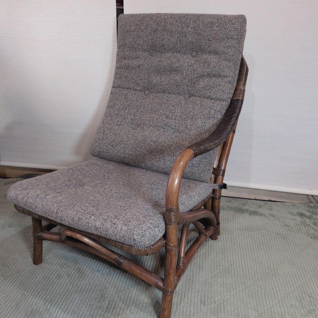 【引き取り価格】カザマ ニューブルック ラタンソファ3人掛け＋ガラステーブル