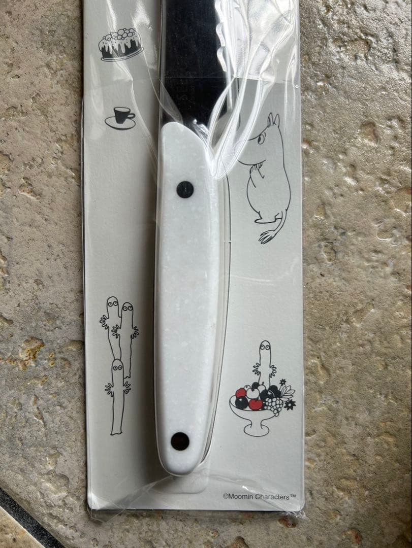 新品 貝印 KAI ムーミン パン切り包丁 ブレッドナイフ 160mm