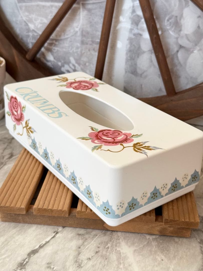 ウェットティッシュケース※ティッシュケース※デコパージュ薔薇