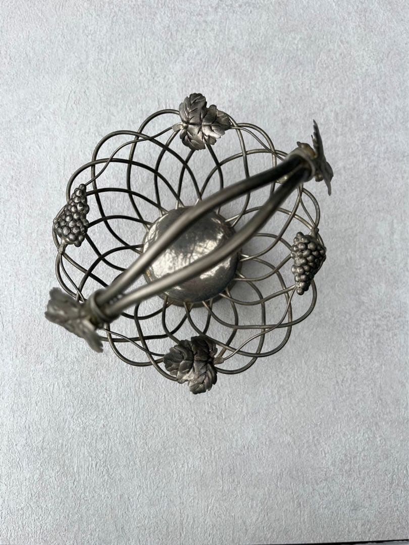 バスケット　シルバープレート　アンティーク