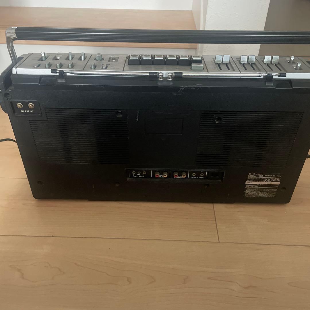 ラジカセ シャープ SHARP GF-303ST AM FM ラジオ