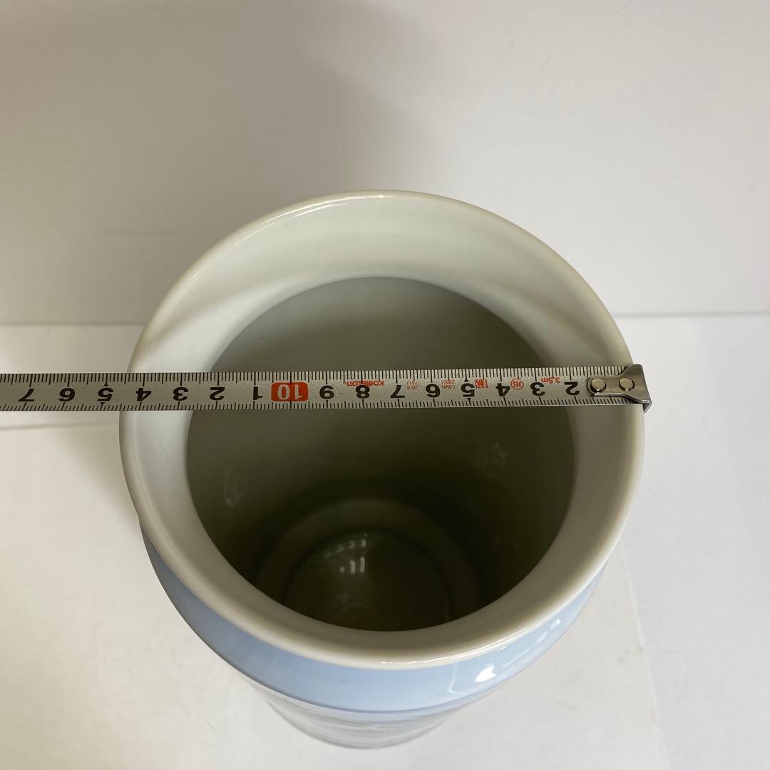 ロイヤルコペンハーゲン　ブドウ風景文　大花瓶　東さ8-0221☆1F大