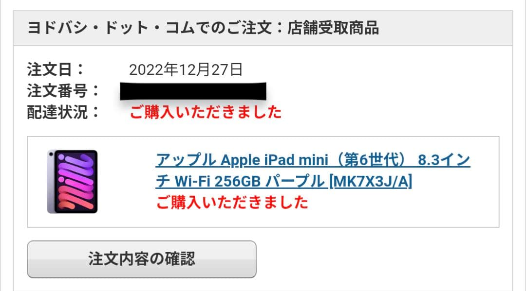 Apple iPad mini (第6世代) 本体&Apple pencil