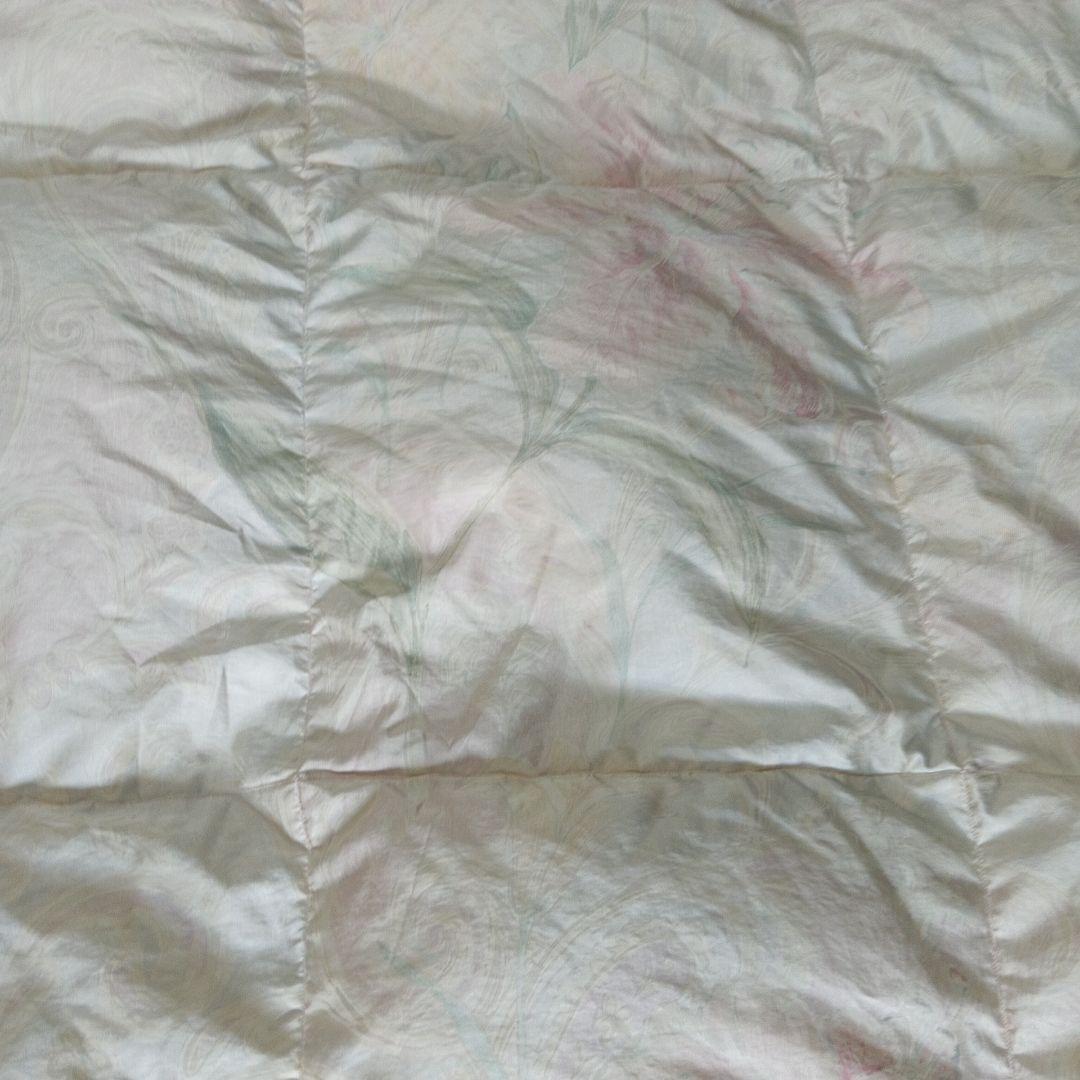 羽毛掛け布団 シングル(絹仕様) ハンガリーハンドピックマザーグースダウン95%