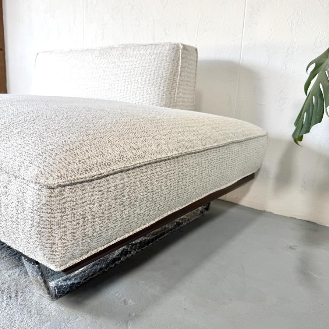 【未使用】日本フクラ カストール アームレスソファ N528-41S 日本製