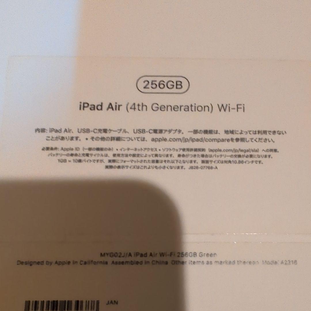 ipad air 2020 年 256GB