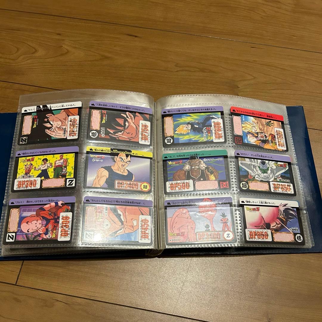 ドラゴンボールZ カードダス　ファイル約100枚セット