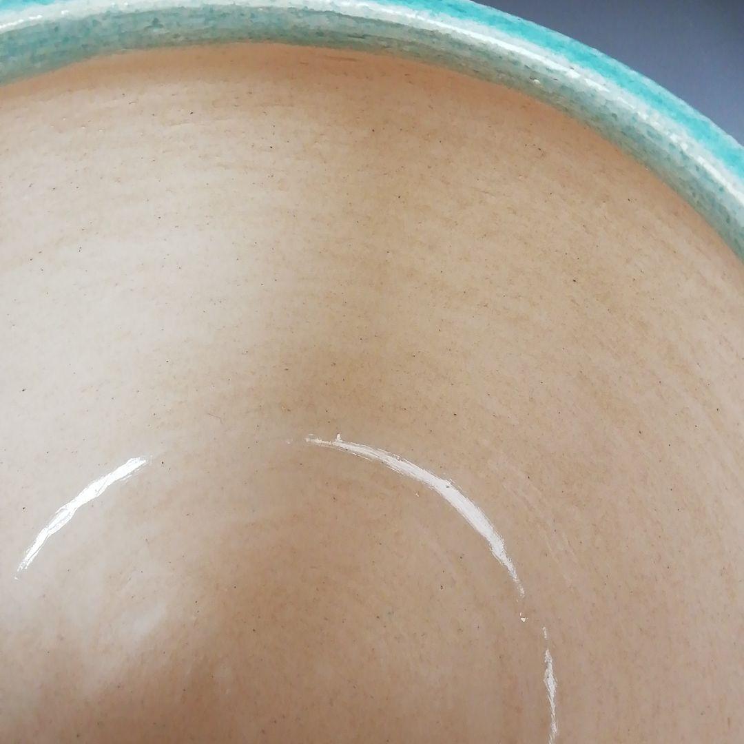 Ｗ２６１　水指　『唐草文』『七世　吉向蕃斎 造』　共箱　茶道具