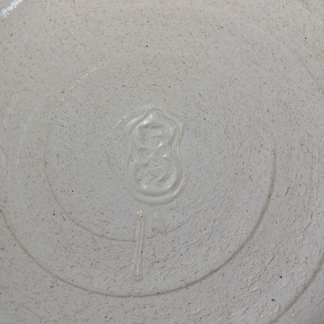 Ｗ２６１　水指　『唐草文』『七世　吉向蕃斎 造』　共箱　茶道具