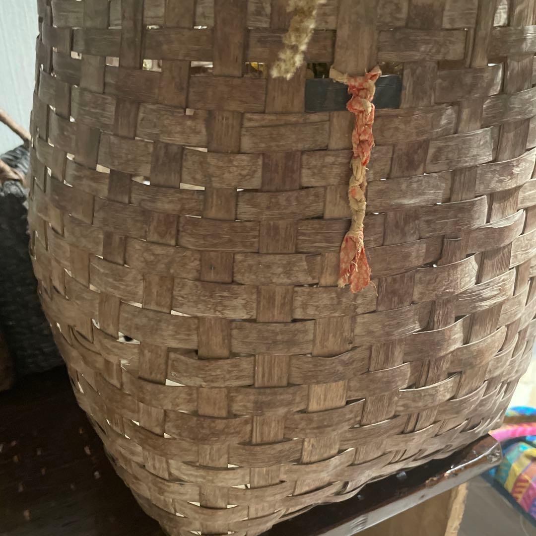 イタヤ、素材のかご