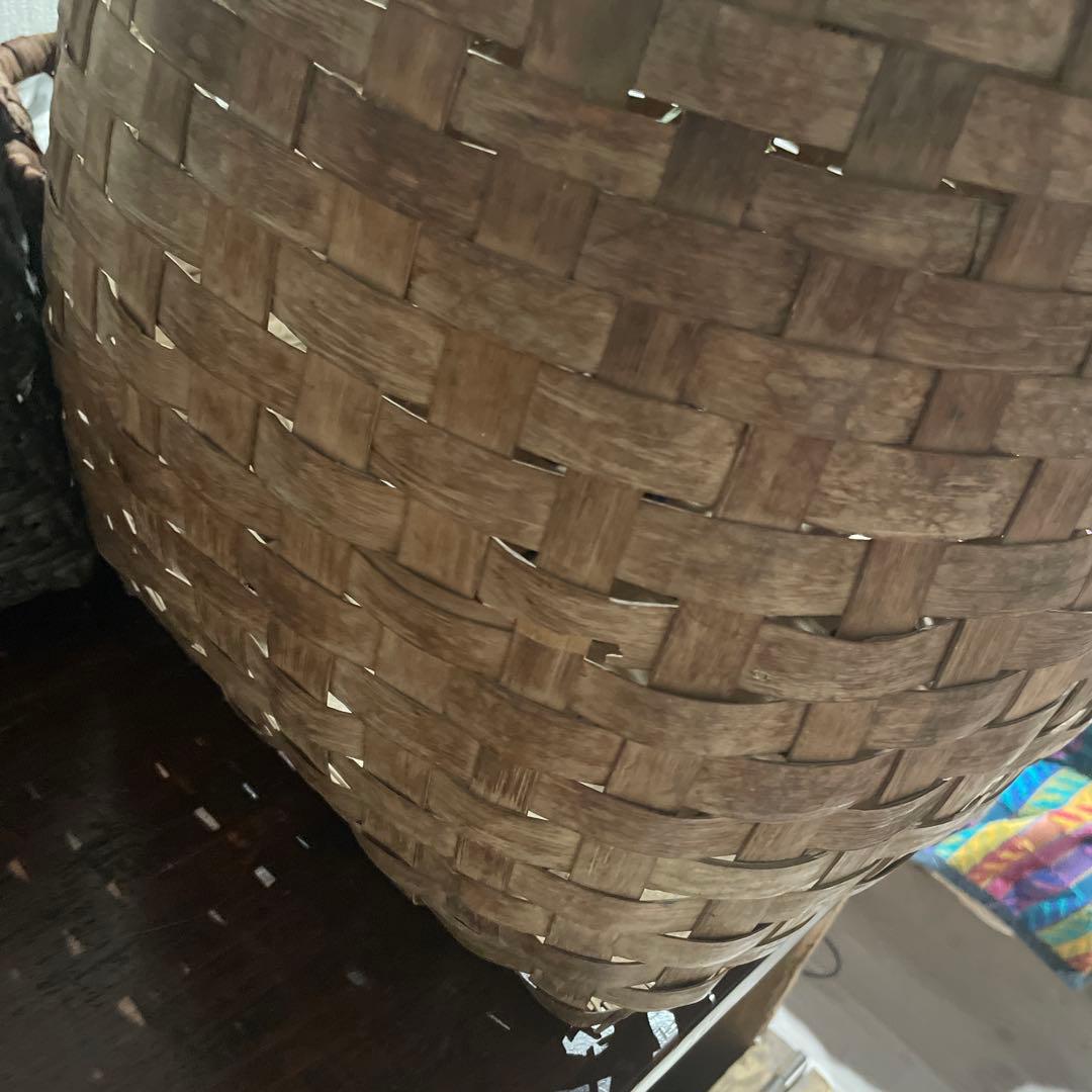 イタヤ、素材のかご