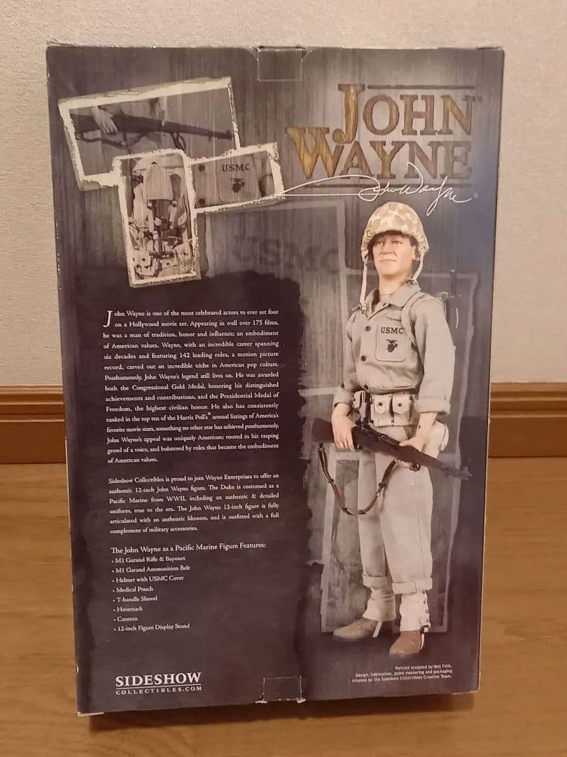 ジョンウェイン　海兵隊　フィギュア　12インチ　未使用　サイドショウ