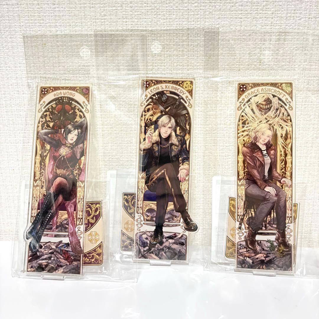 【新品未開封】 バイオハザード 30周年 アクリルスタンド 全種セット