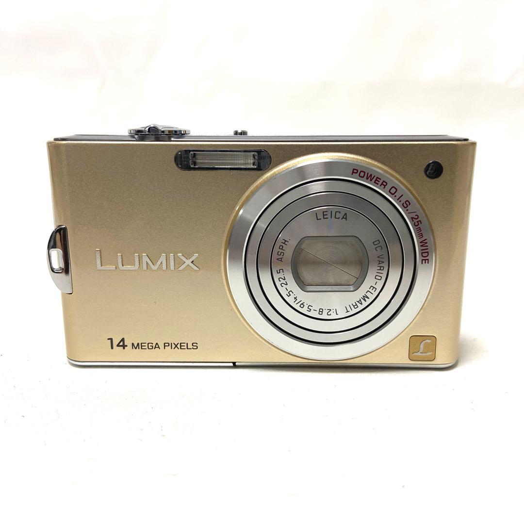 Panasonic LUMIX DMC-FX66 ゴールド デジタルカメラ 箱