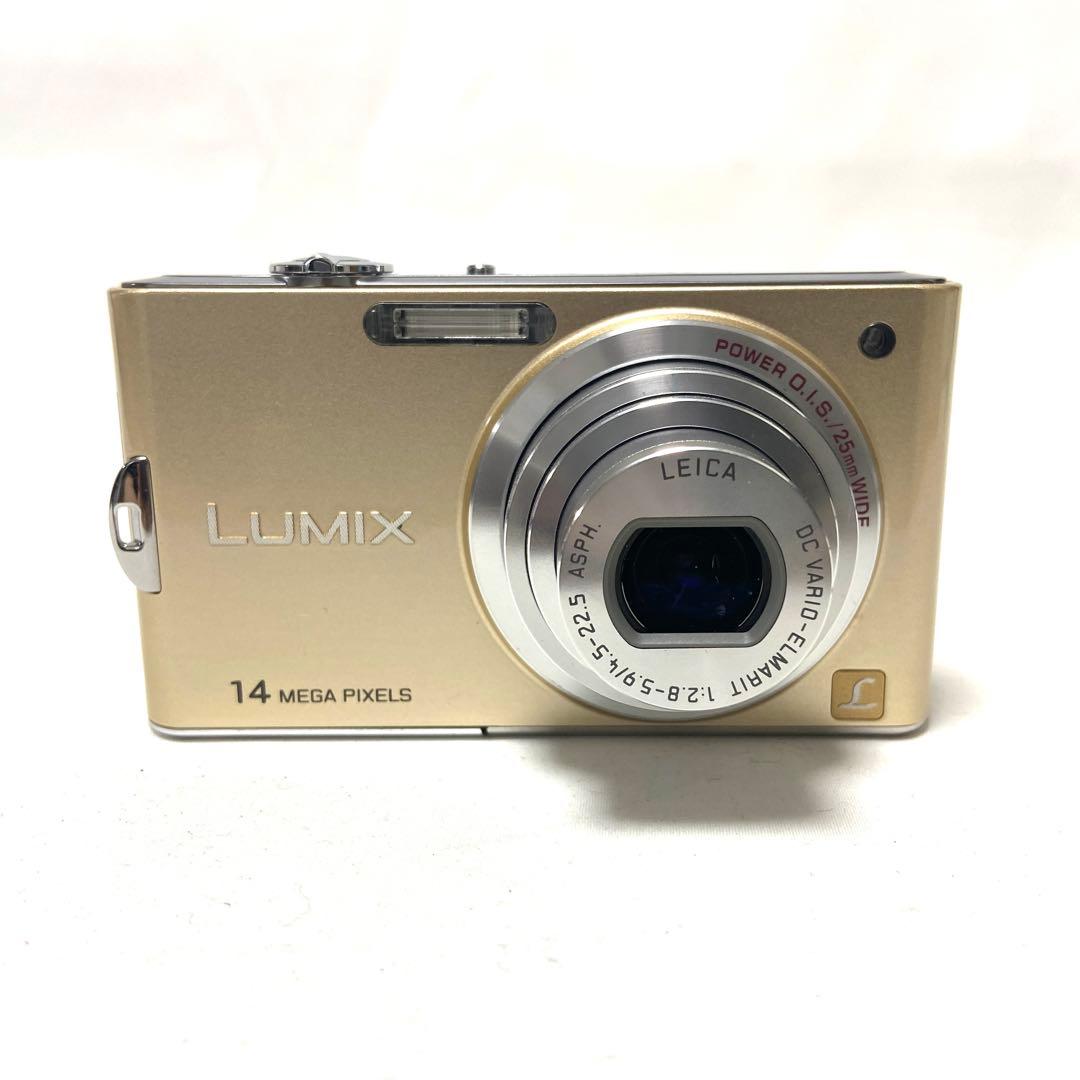 Panasonic LUMIX DMC-FX66 ゴールド デジタルカメラ 箱