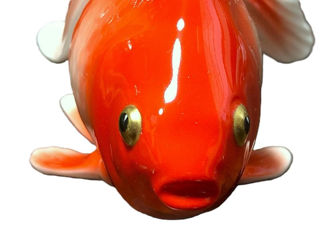 【 BONE CHINA 金魚 】　無疵完品 Noritake/ノリタケ