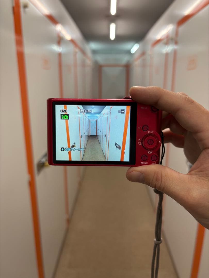 【美品】ソニー SONY DSC-WX300 レッド 20倍ズーム コンデジ