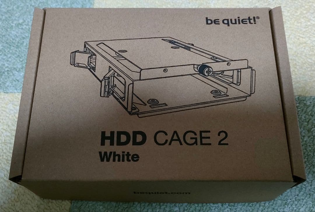 be quiet！ LIGHT BASE 600 LX 白 追加HDDケージ付き