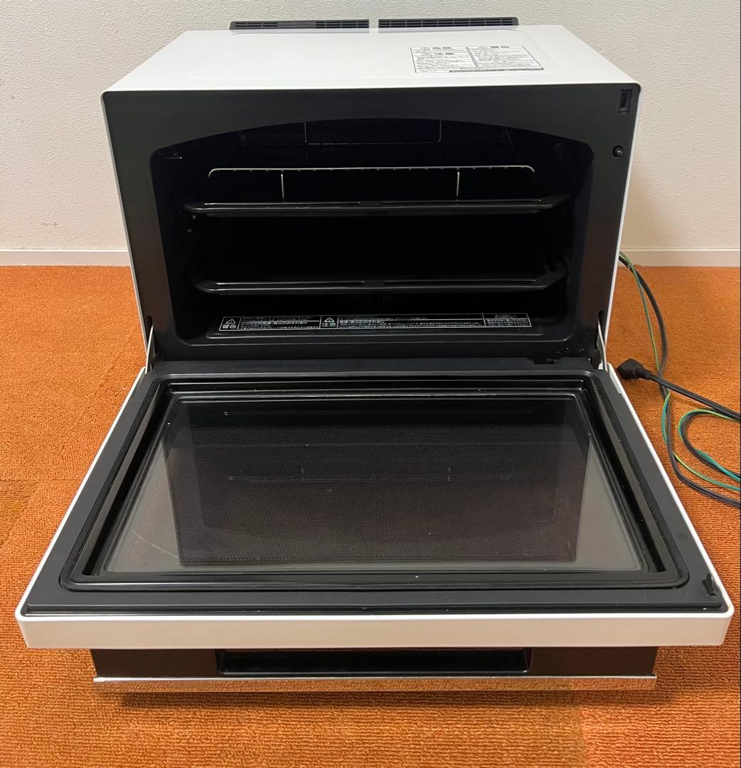 美品 東芝 電子レンジ ER-PD3000(R)オーブンレンジ 電子レンジ