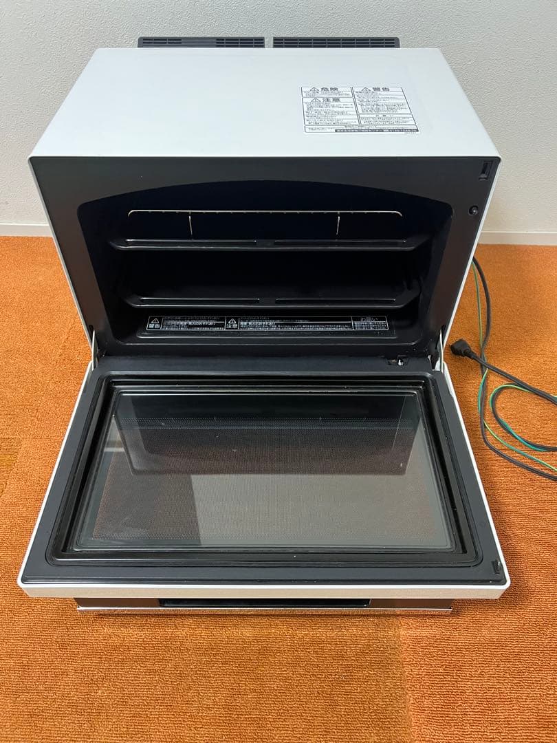 美品 東芝 電子レンジ ER-PD3000(R)オーブンレンジ 電子レンジ