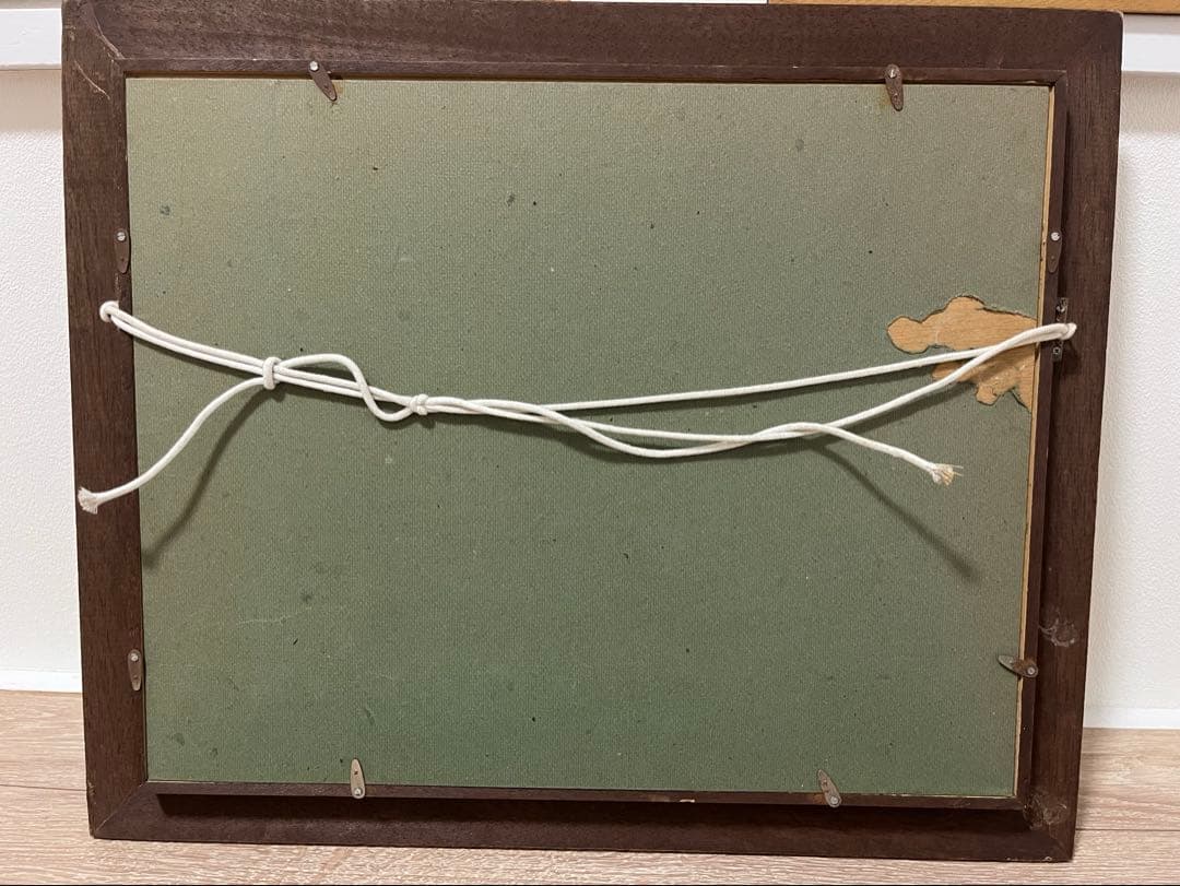 俵正諭　パリ　風景画　絵画　油絵　骨董品　美術品