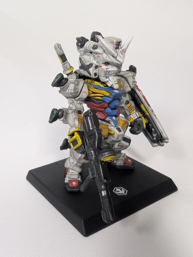 ガンダムコンバージ 白いガンダム 部分塗装　リペイント　converge