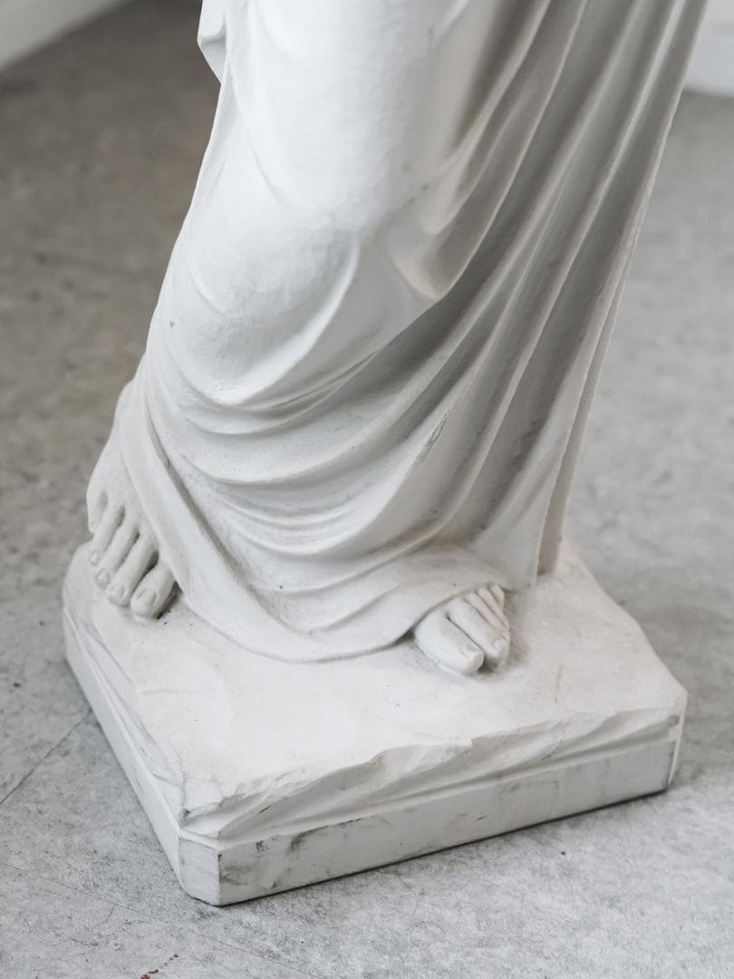 希少 イタリア\"DAL TORRIONE\" 水瓶を持つ女神 石膏像 アンティーク