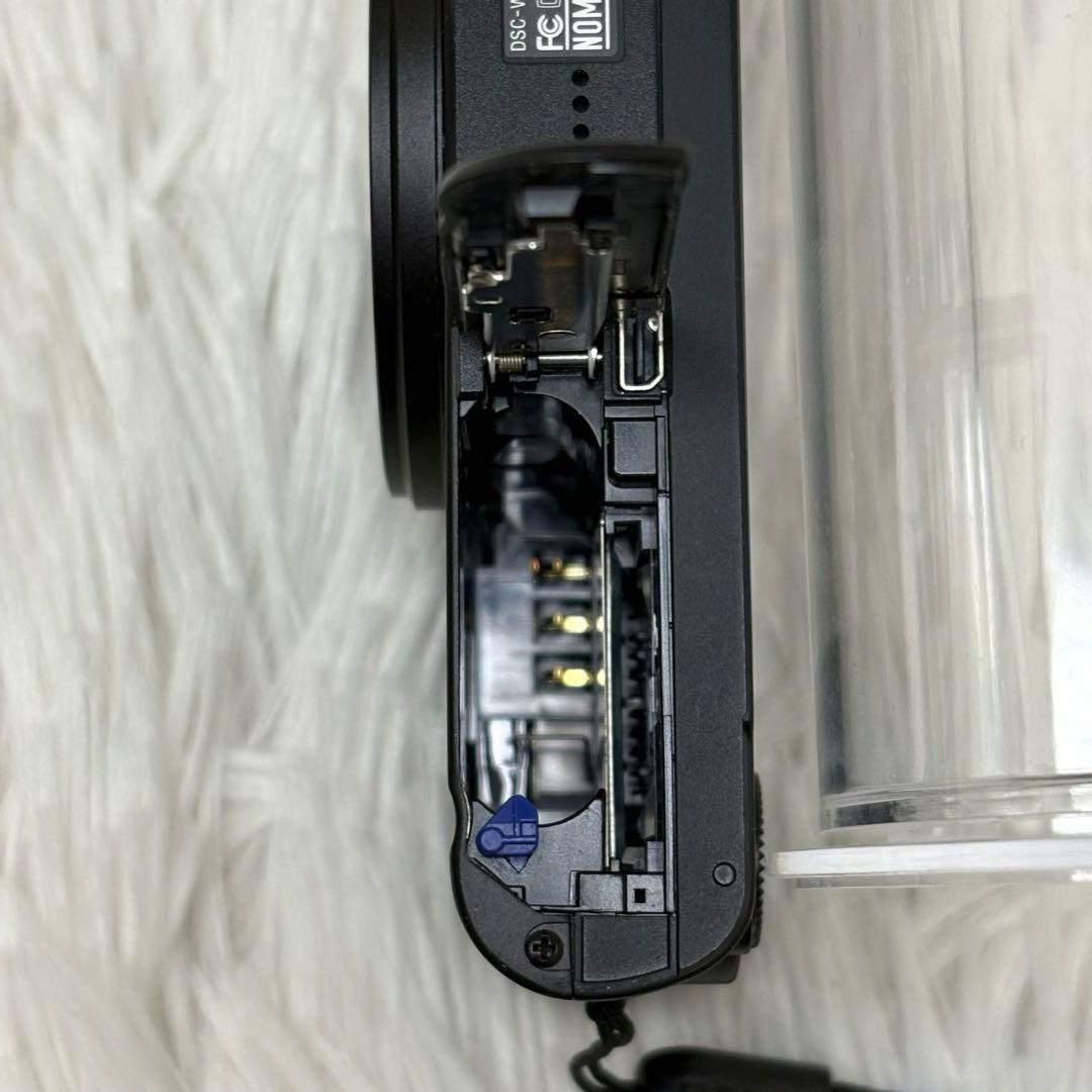 美品　SONY カメラ　DSC-WX350 SDカード　ブラック　コンデジ　可動