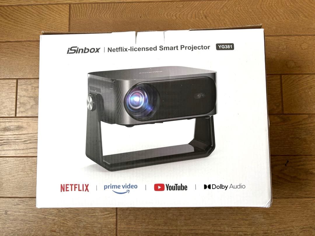 プロジェクター 家庭用　小型　天井投影　Netflix YouTube