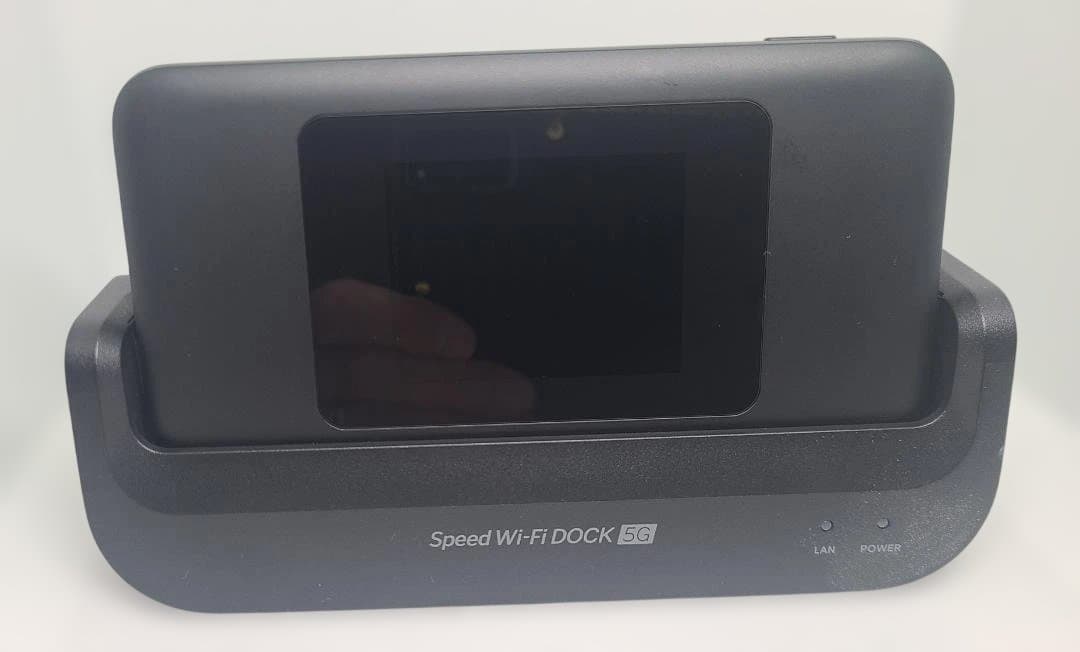 Speed Wi-Fi DOCK 5G 01 本体 取扱説明書付き