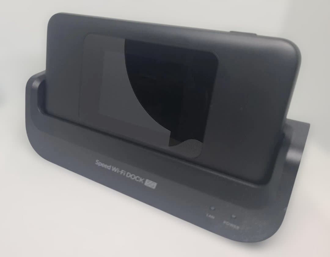 Speed Wi-Fi DOCK 5G 01 本体 取扱説明書付き