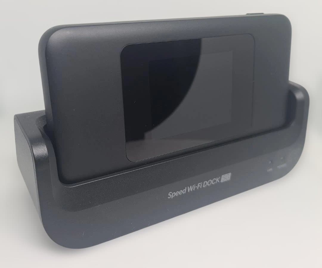 Speed Wi-Fi DOCK 5G 01 本体 取扱説明書付き